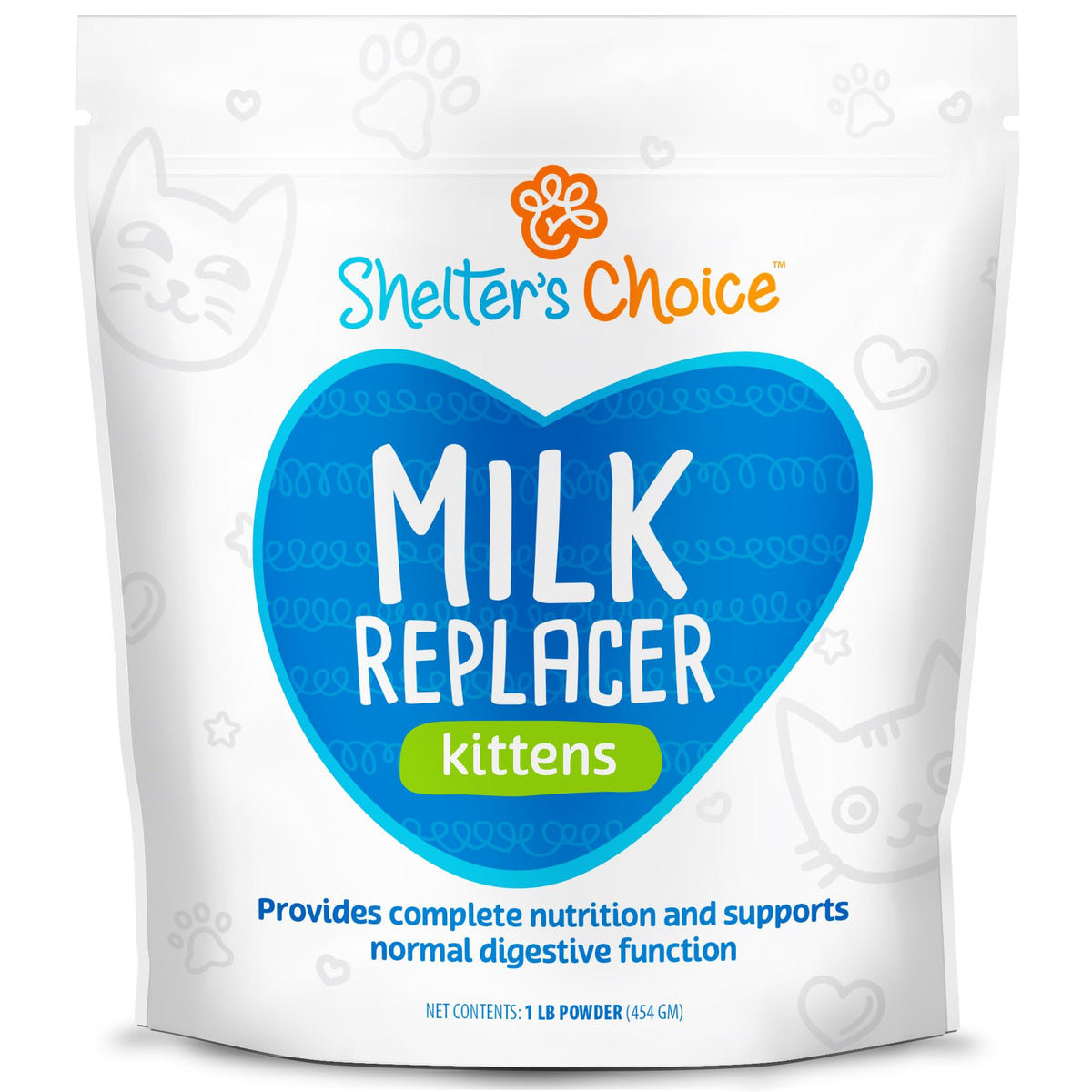 Revival Animal Health Selección del Refugio Sustituto de Leche para Gatitos, polvo, apoya desarrollo saludable