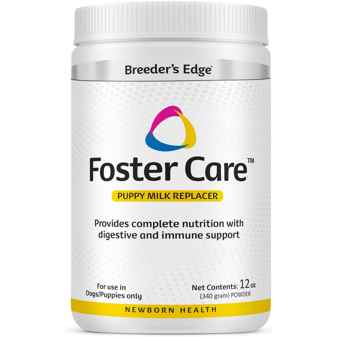 Revival Foster Care: polvo reemplazo leche para cachorros mejora nutrición inicial.