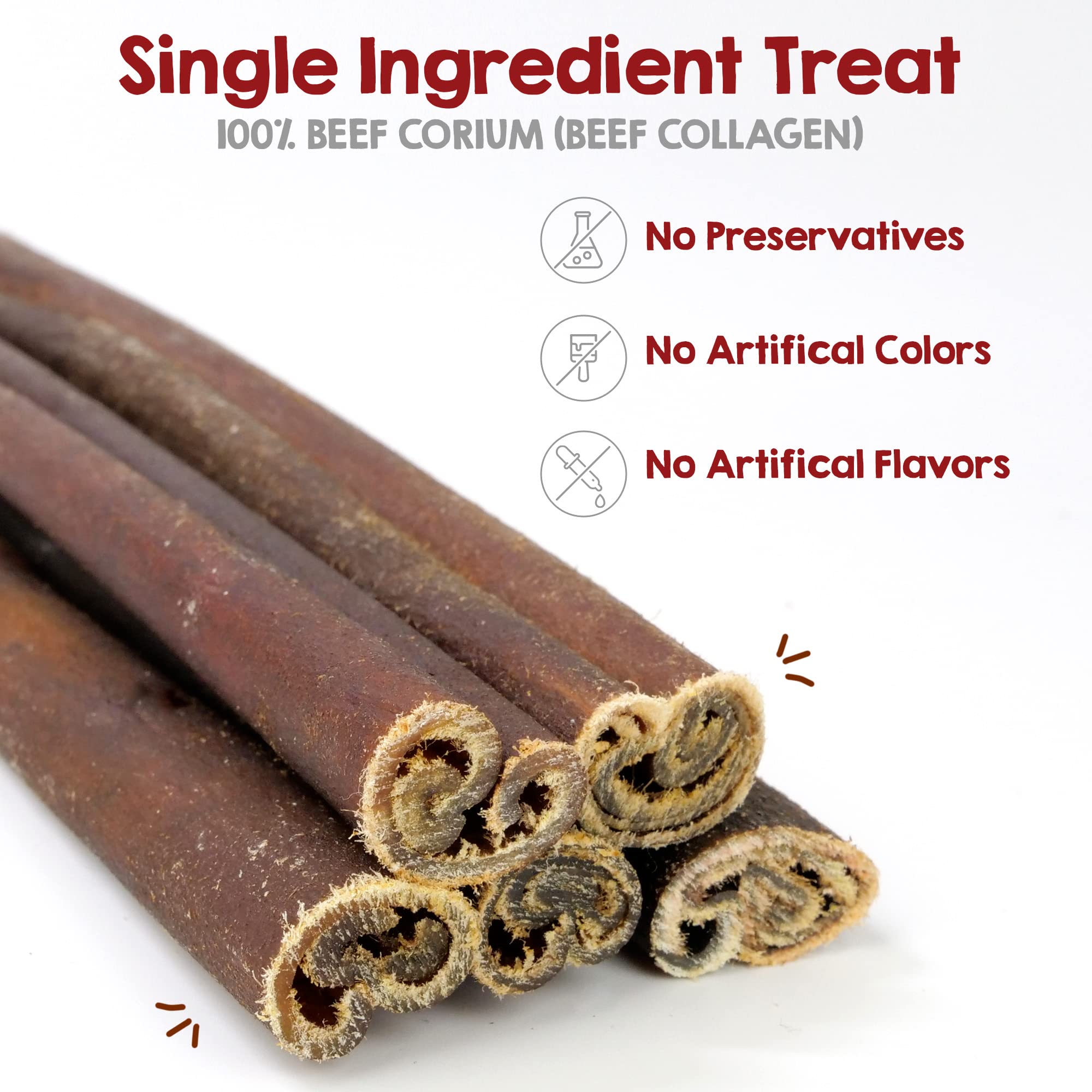 Riley's palitos de colágeno para perros, promueven higiene dental durante la masticación.