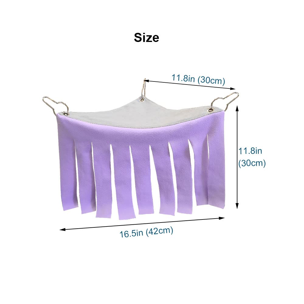 Draps en fleece doux RIOUSSI, chaleur et douceur pour petits animaux.