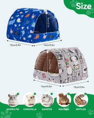 Rodizoo cama de hámster lavable a máquina, limpieza fácil.