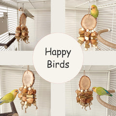 ROOJUNE Caja regalo de juguetes para aves, regalo ideal para amantes de las aves