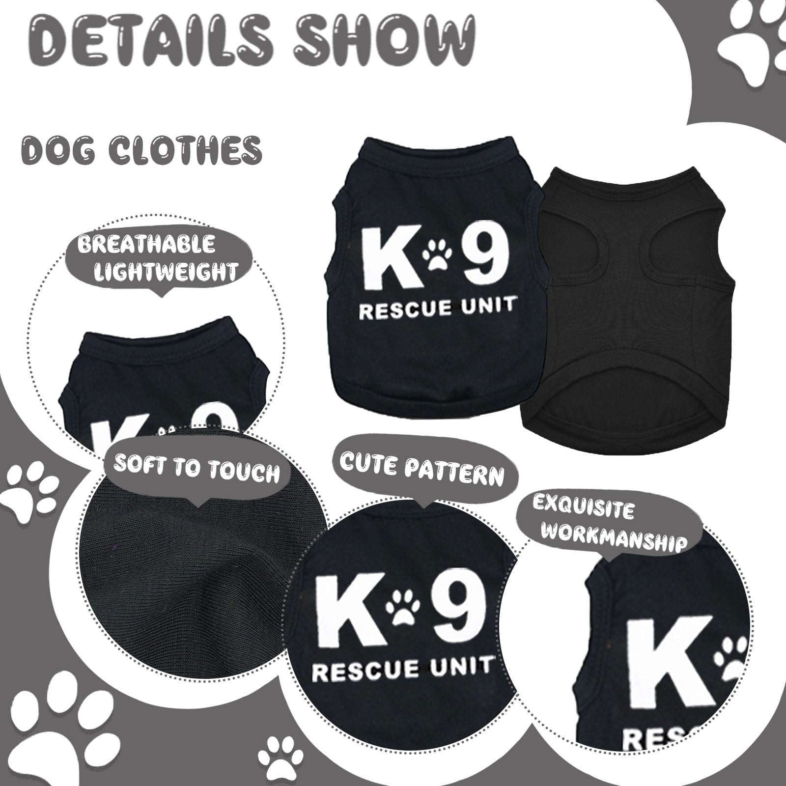 Ropa para perros tamaño pequeño: perfecta para salidas diarias y paseos.