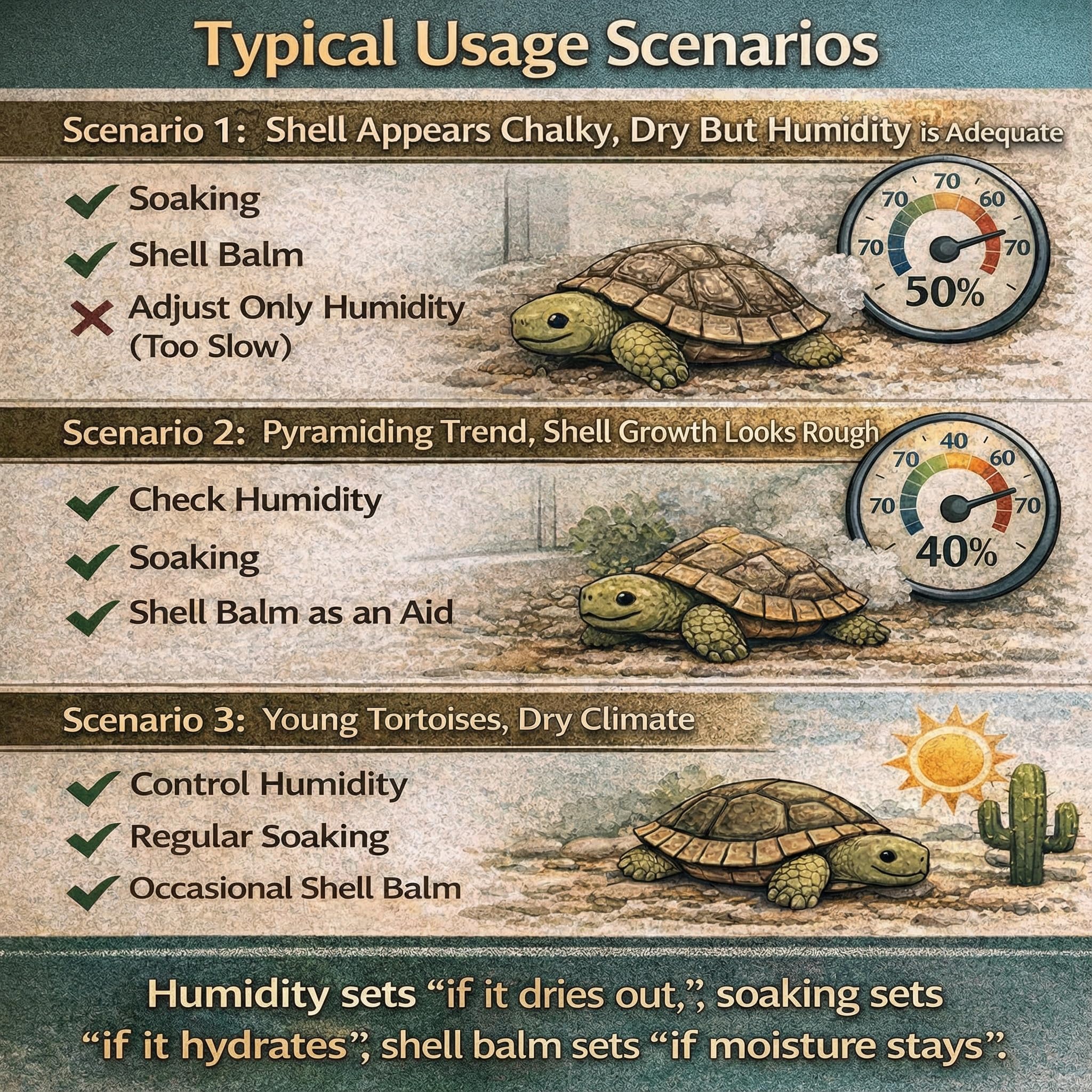 Ropto tortuga uso diario balsamo caparazon facilita aplicacion.