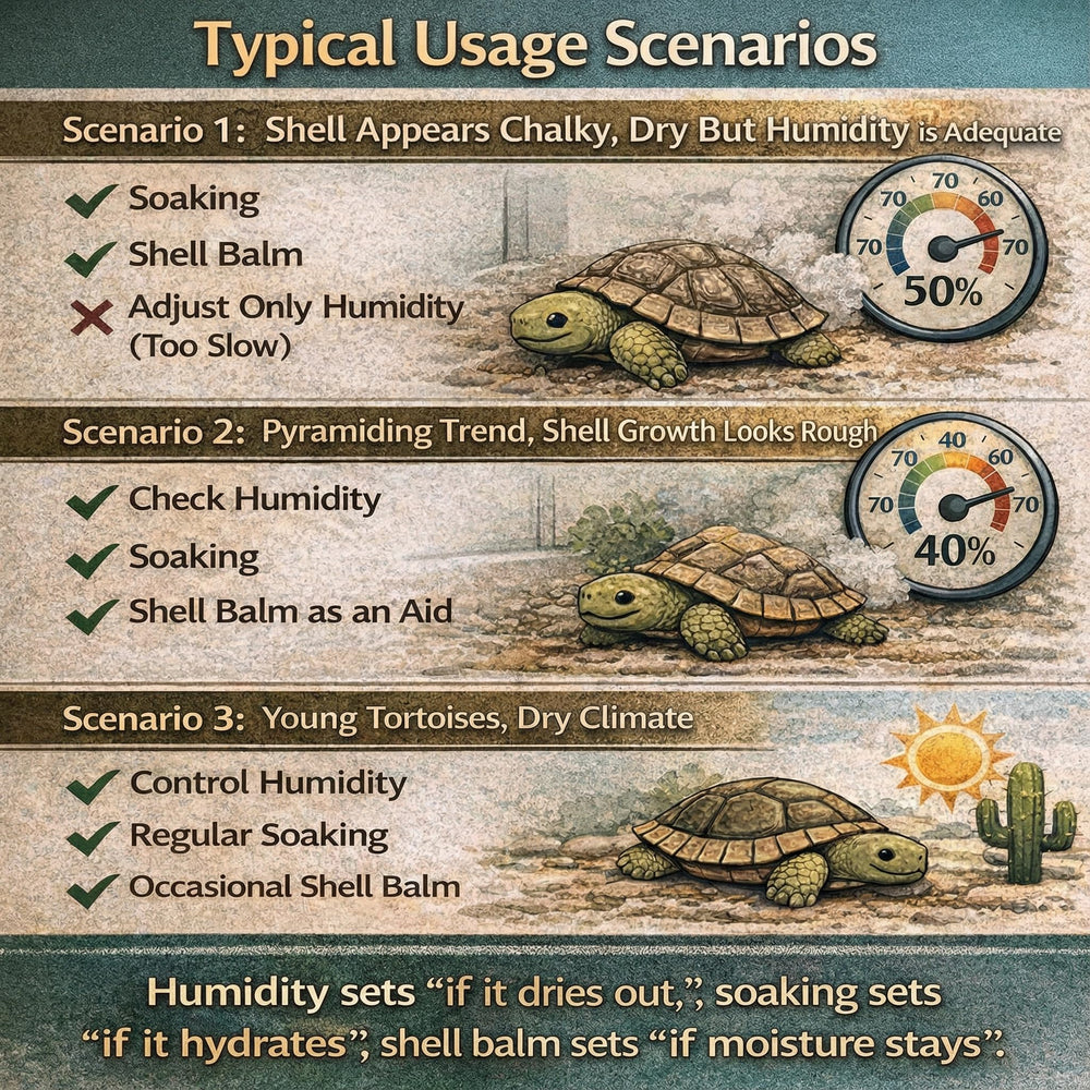 Ropto tortuga uso diario balsamo caparazon facilita aplicacion.