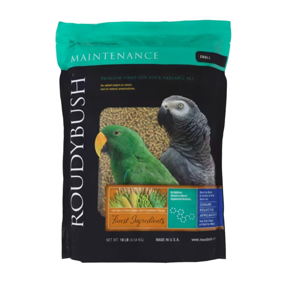 Roudybush alimento diario para aves pequeñas en bolsa de 10 lb, almacenamiento práctico