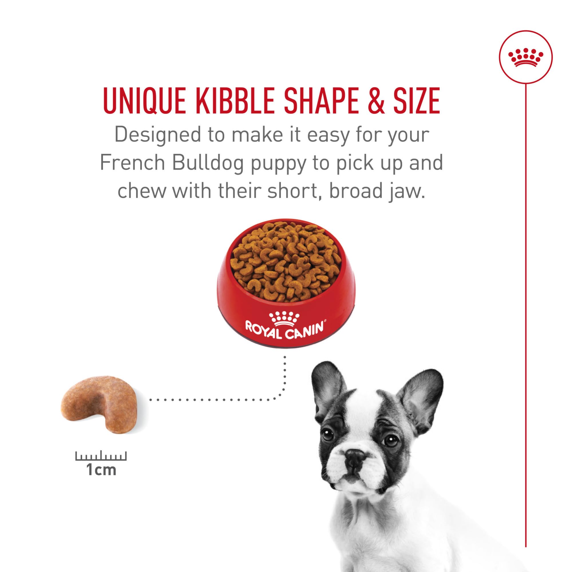 Combinación para alimentación mixta con opciones húmedas Royal Canin para bulldog francés.