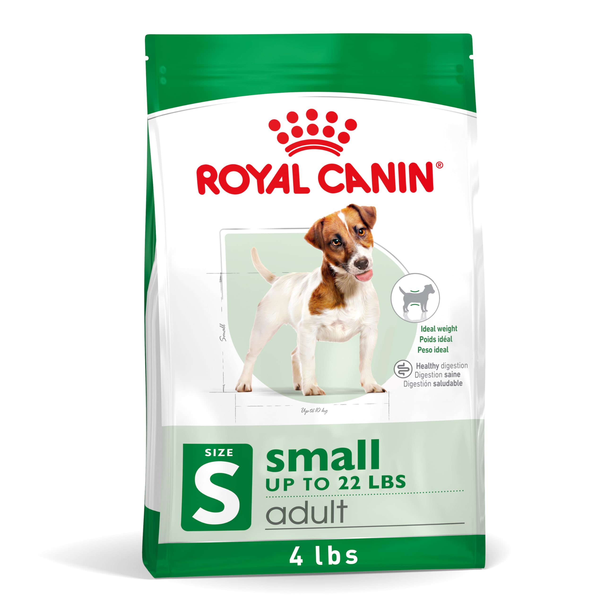 Royal Canin bolsa 4 lb para perros pequeños, ayuda a mantener el peso ideal.