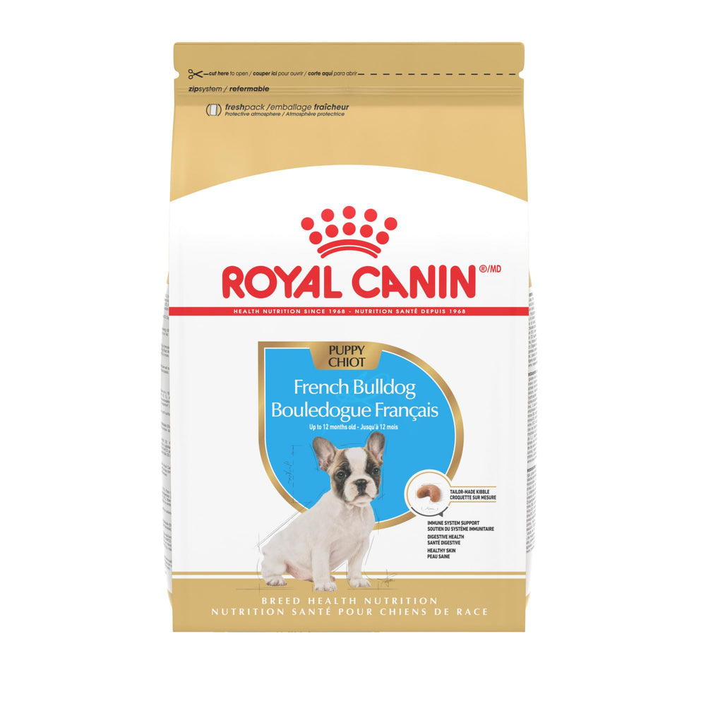 Royal Canin Breed Health Nutrition para cachorro Bulldog Francés, bolsa de 10.5 lb, apoya desarrollo inmunológico.
