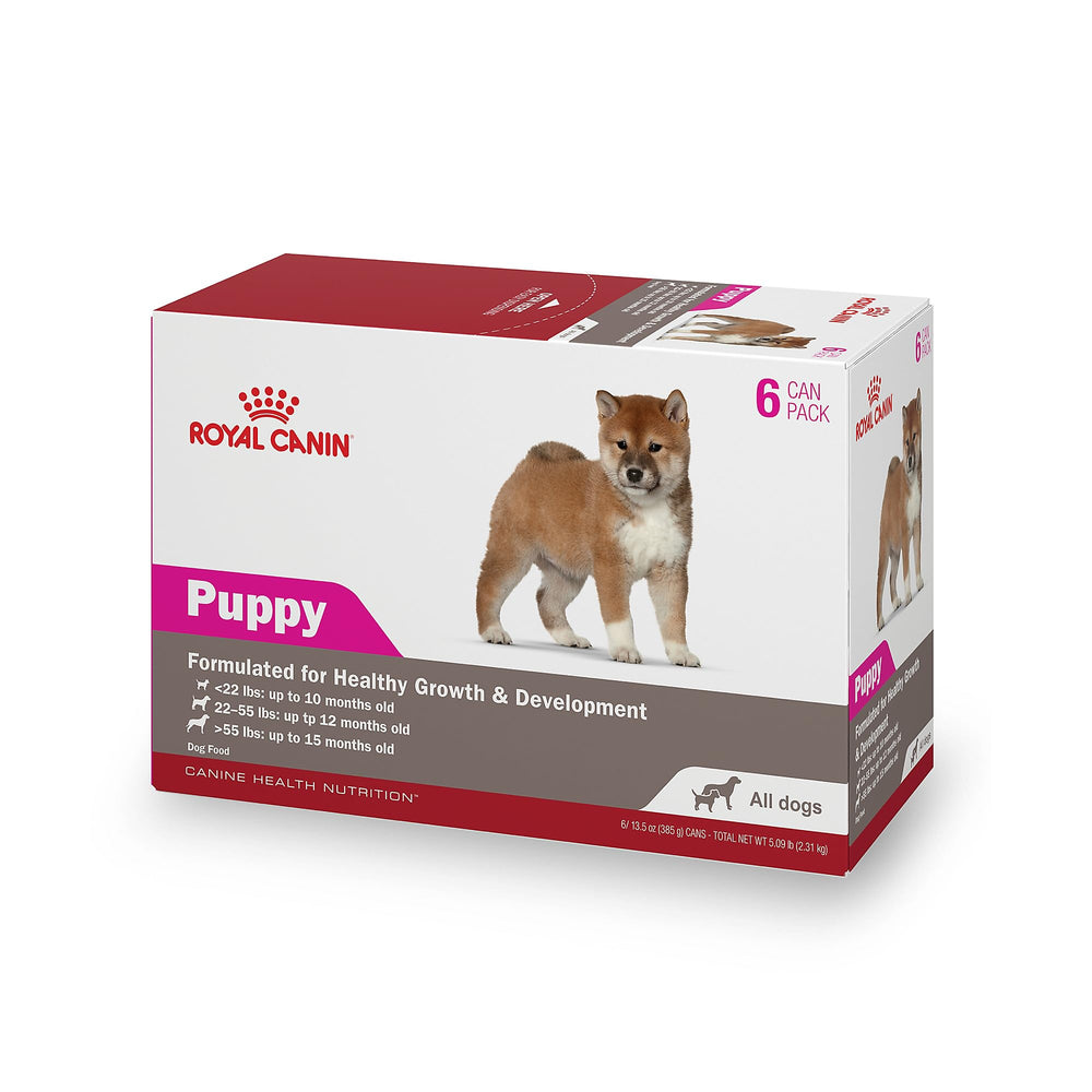 Royal Canin Cachorro Lata en Salsa, paté sabroso para el crecimiento.