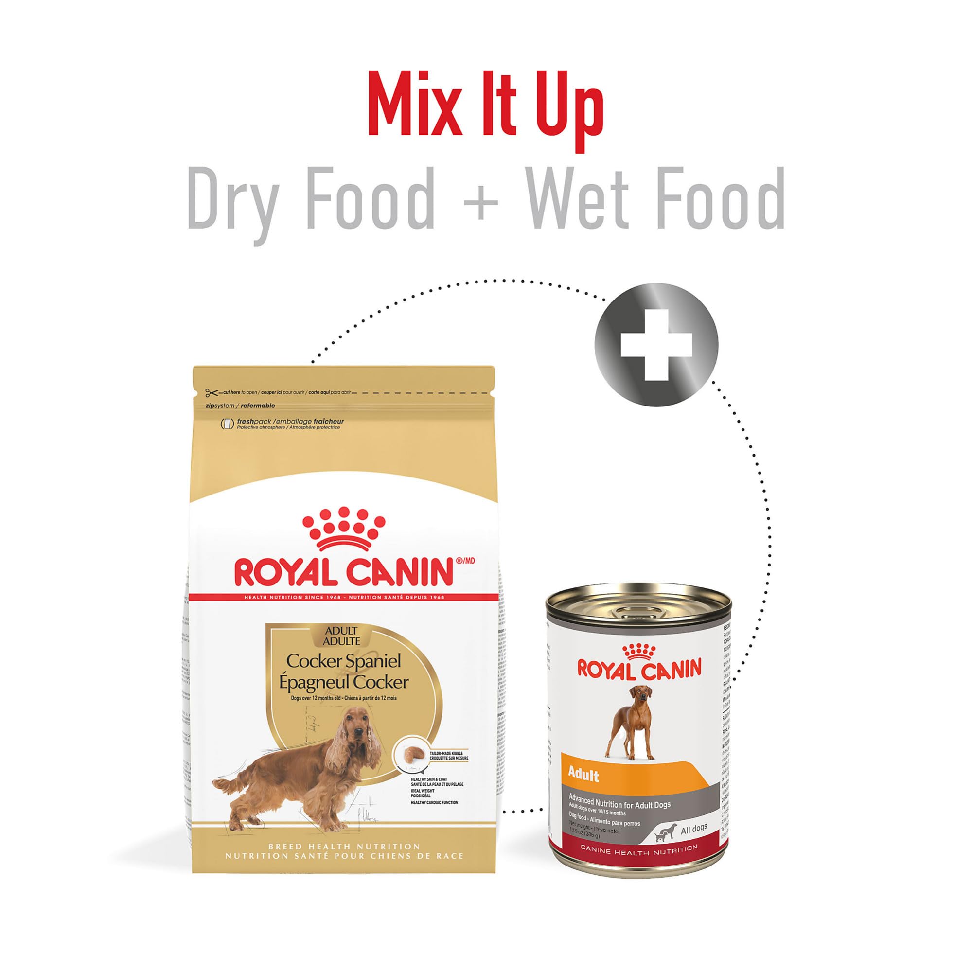 Royal Canin Cocker Spaniel Adulta, porciones controladas para peso