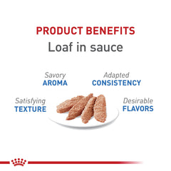 Royal Canin Feline Weight Care Loaf en Salsa: textura suave que favorece la palatabilidad.