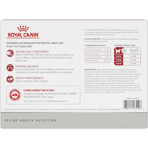 Royal Canin Gato Adulto, consistencia suave en salsa para paladares exigentes.