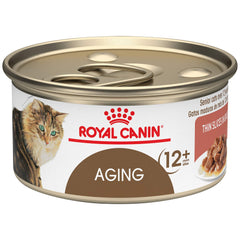 Royal Canin Gato Senior: rebanadas finas en salsa para mayores de 11 años.