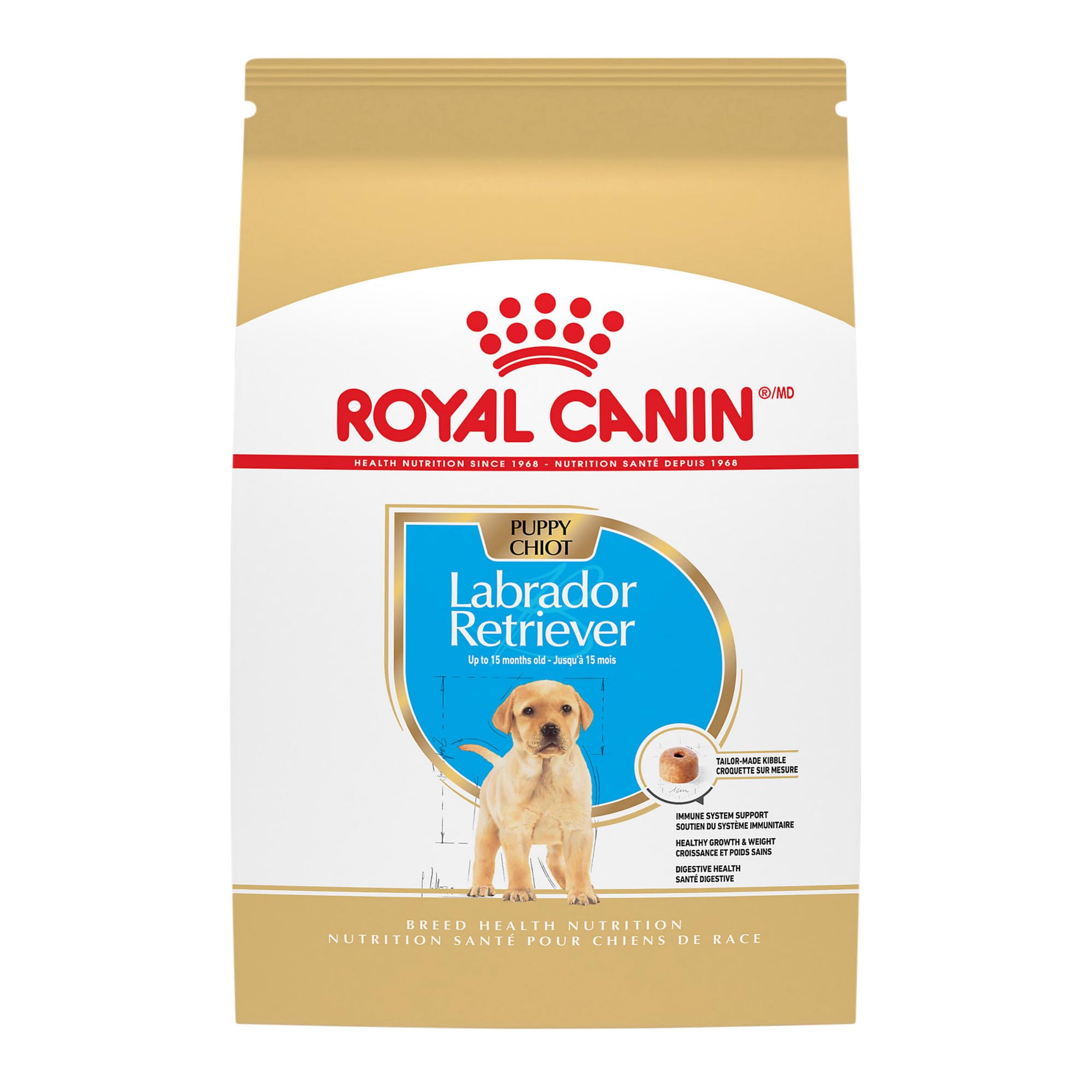 Royal Canin Labrador Puppy: croqueta en forma de dona para masticar lentamente.