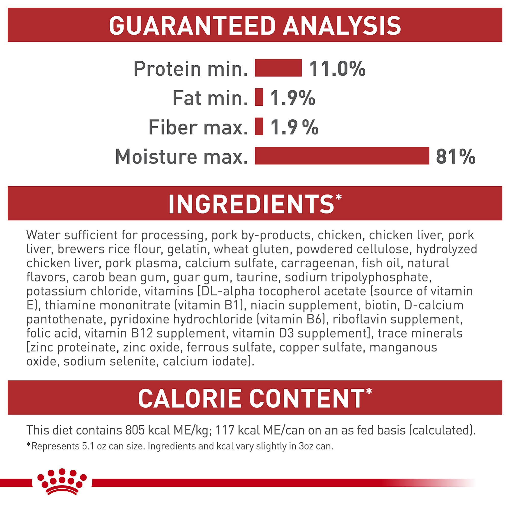 Pack de 24 latas de Royal Canin Feline Instinctive, conveniencia para la alimentación diaria.