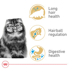 Royal Canin Persa Adulta ayuda a piel y pelaje suaves y brillantes.