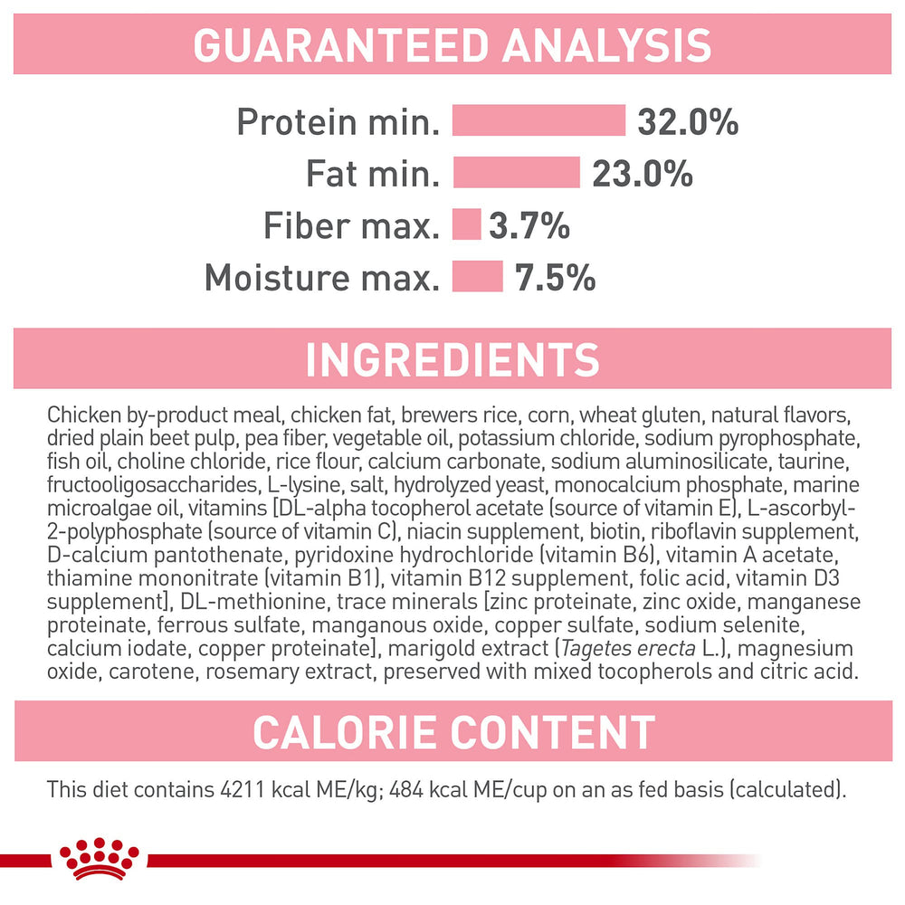 Royal Canin refuerzo inmunidad, fórmula diseñada para el crecimiento de gatitos.