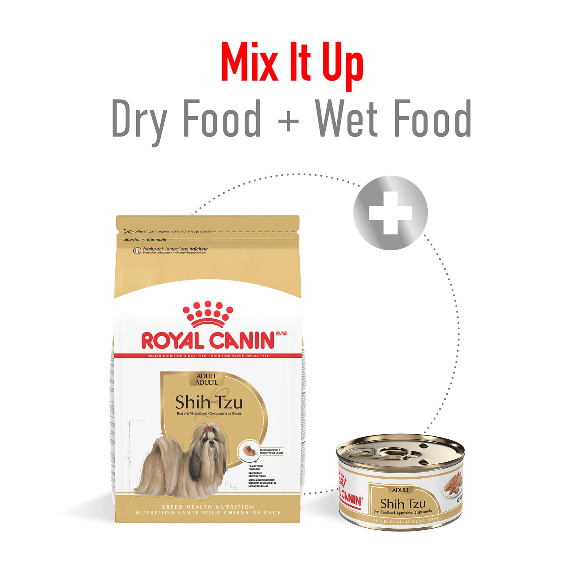 Royal Canin Shih Tzu Adulta, EPA/DHA para piel y pelaje.