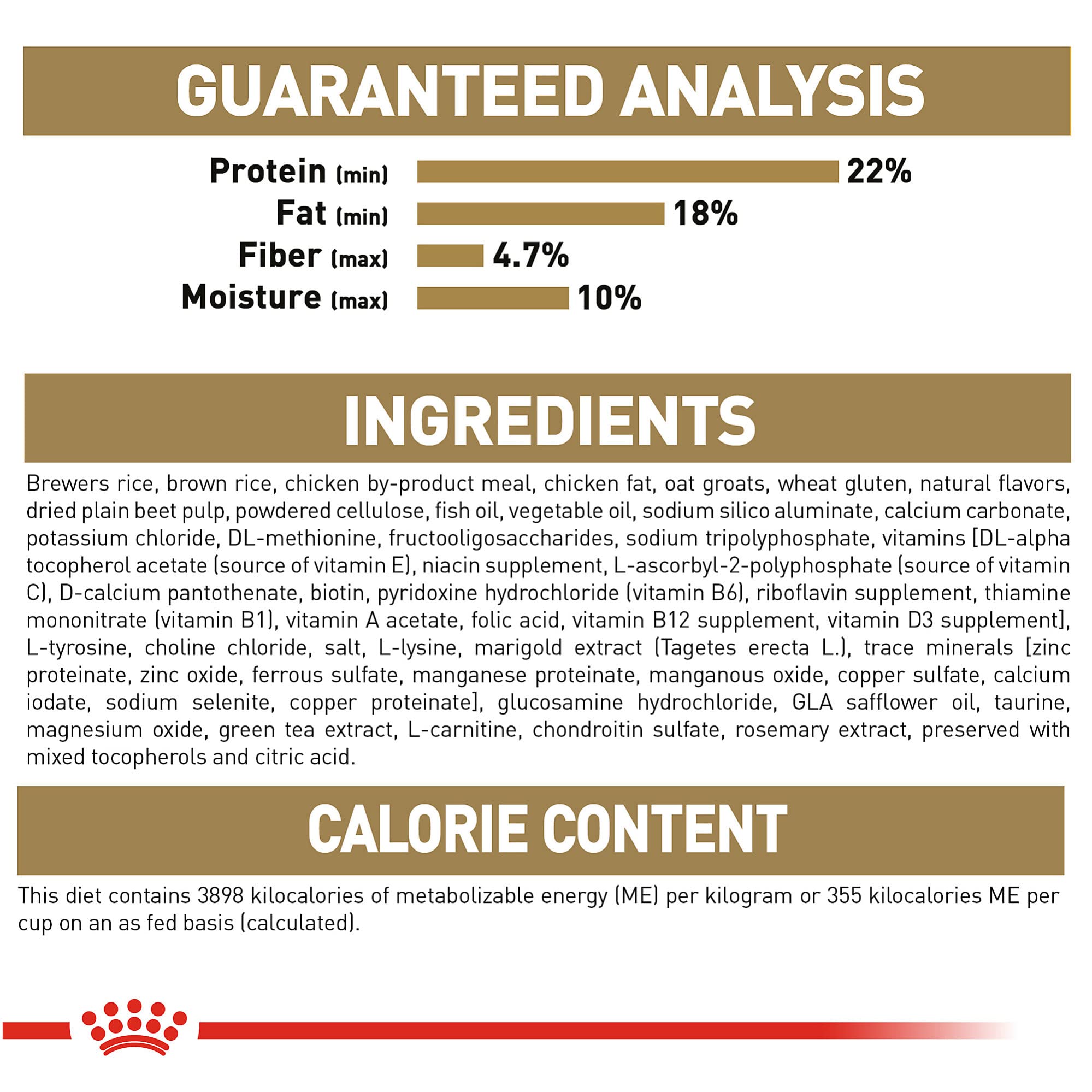 Royal Canin Shih Tzu, porciones prácticas listas para servir.