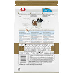 ROYAL CANIN Shih Tzu Puppy, primer plano de croqueta diseñada para hocico corto.
