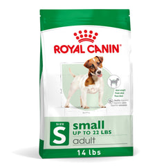 Royal Canin en bolsa, alimento seco para perros pequeños adultos.