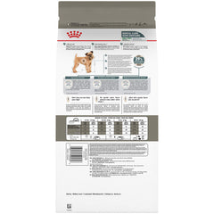 Royal Canin kibble exclusivo que facilita la masticación y ayuda a pulir dientes.