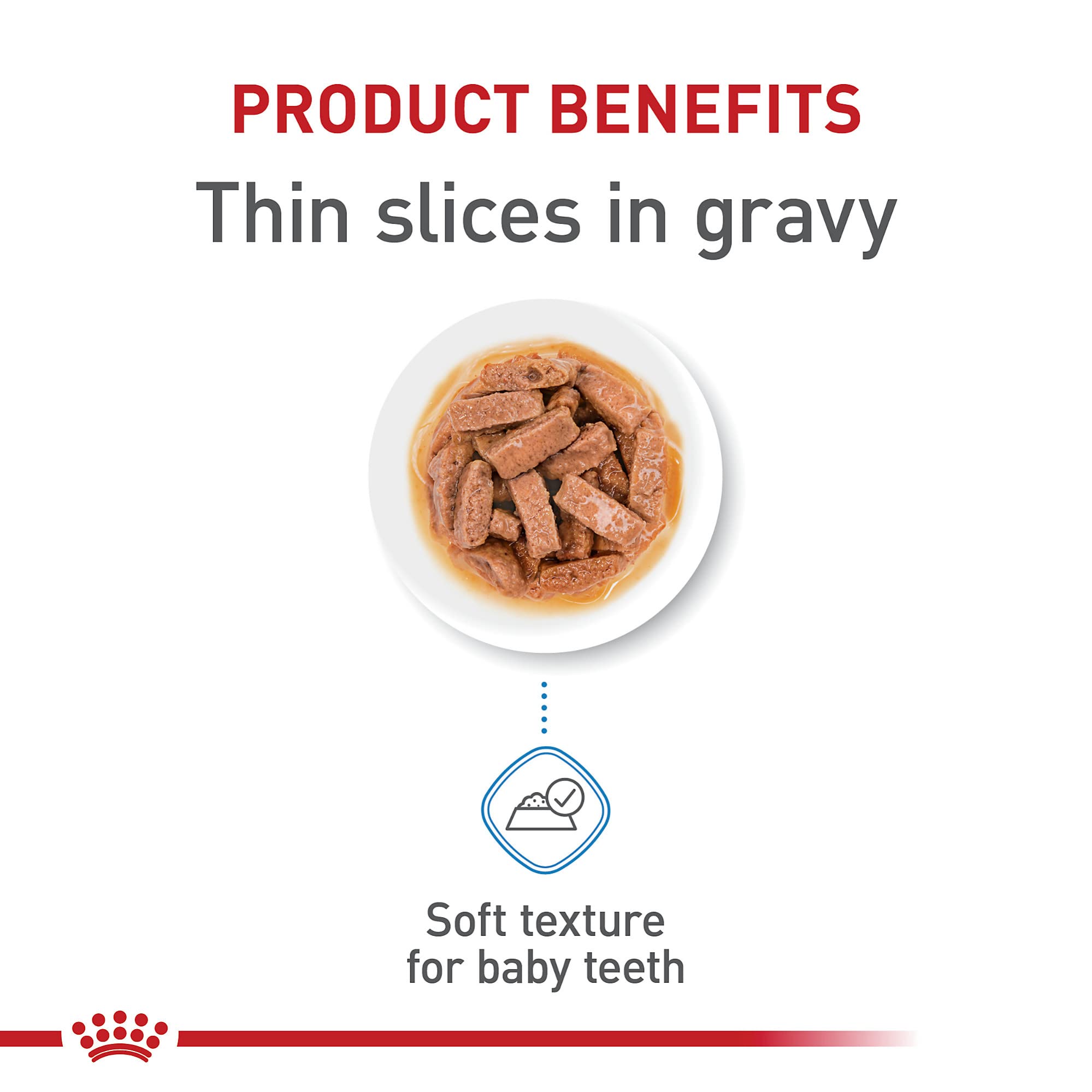 Royal Canin Cachorro Grande - Textura suave con rebanadas en salsa para comer fácil