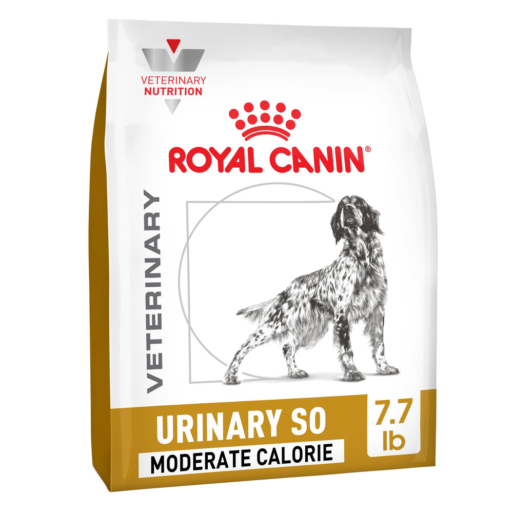 Royal Canin Urinary SO Mod Cal para perro, bolsa de 7,7 libras, apoyo a la salud urinaria.