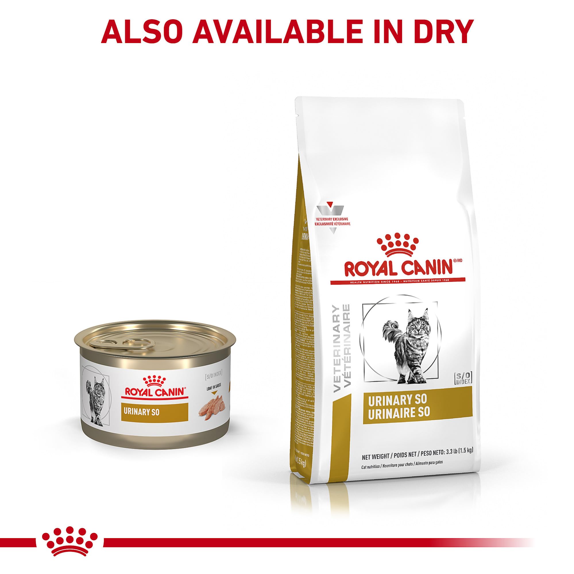 Royal Canin Urinary SO, pack 24 listo para suministro regular.