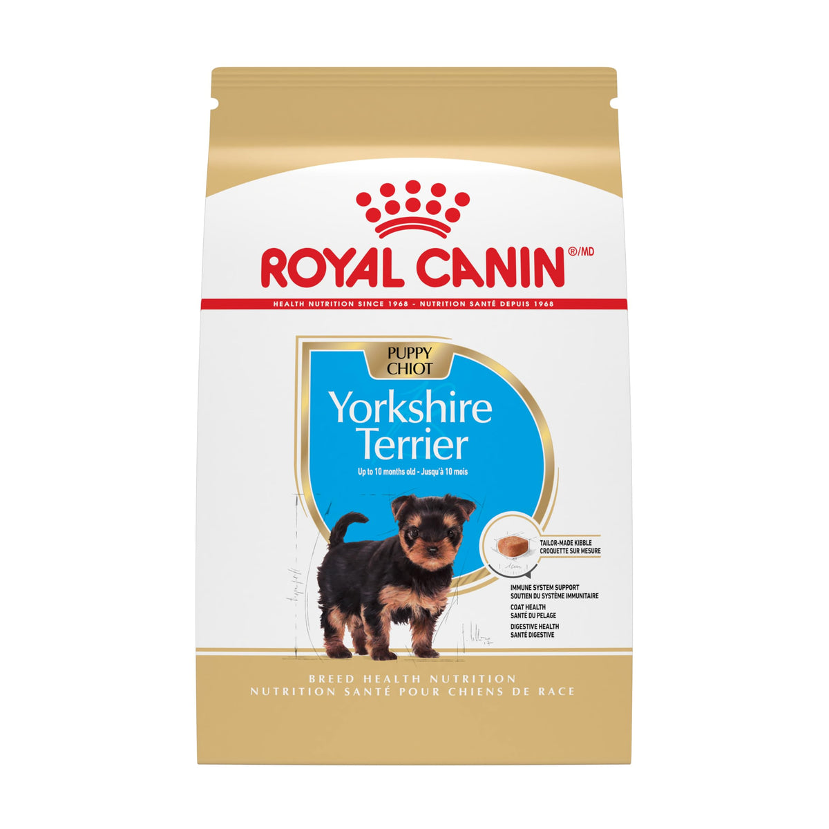 Royal Canin Yorkshire Terrier Puppy, comida seca en bolsa: nutrición equilibrada para cachorros.