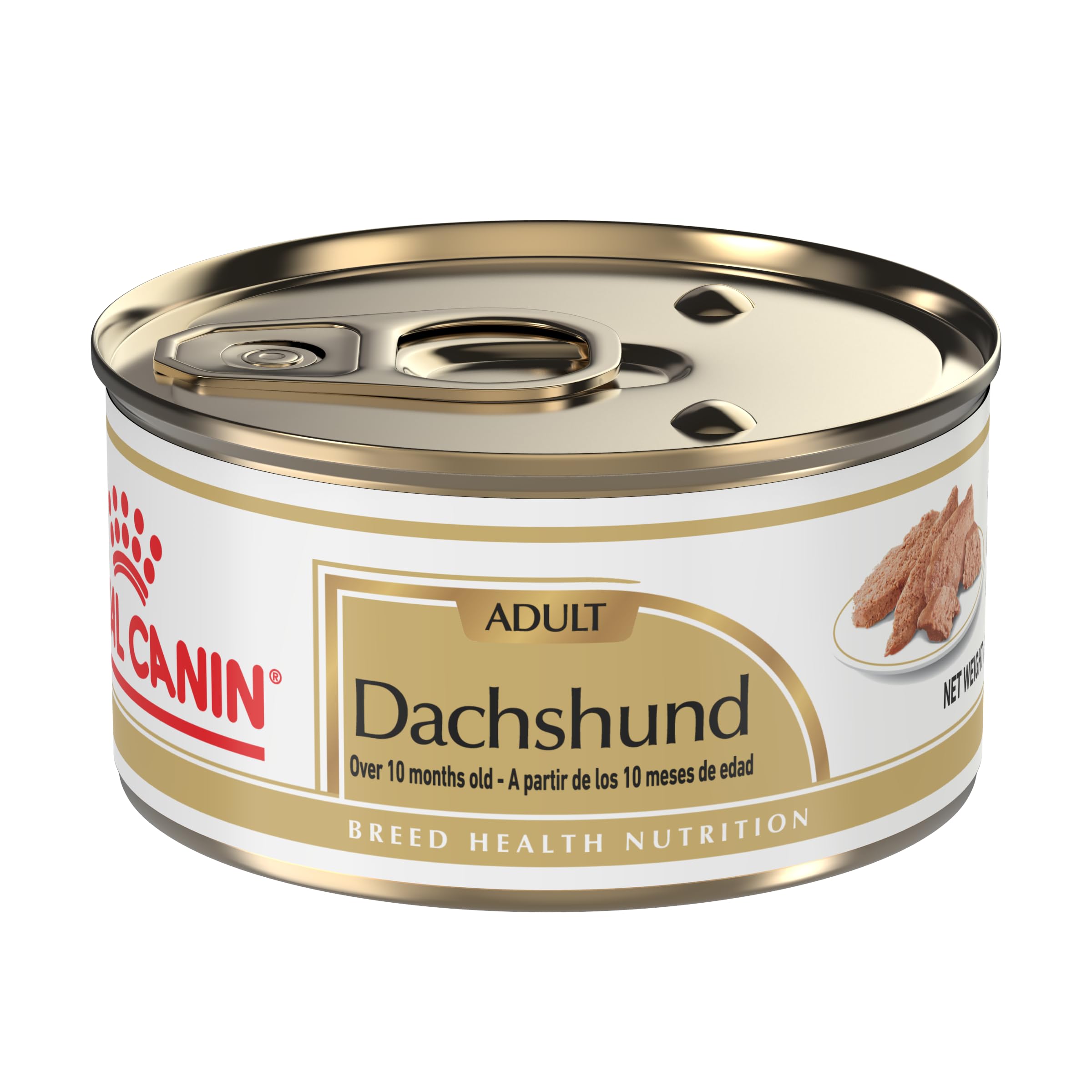 Royal Canin Dachshund Adult lata salsa: envase práctico para Dachshund