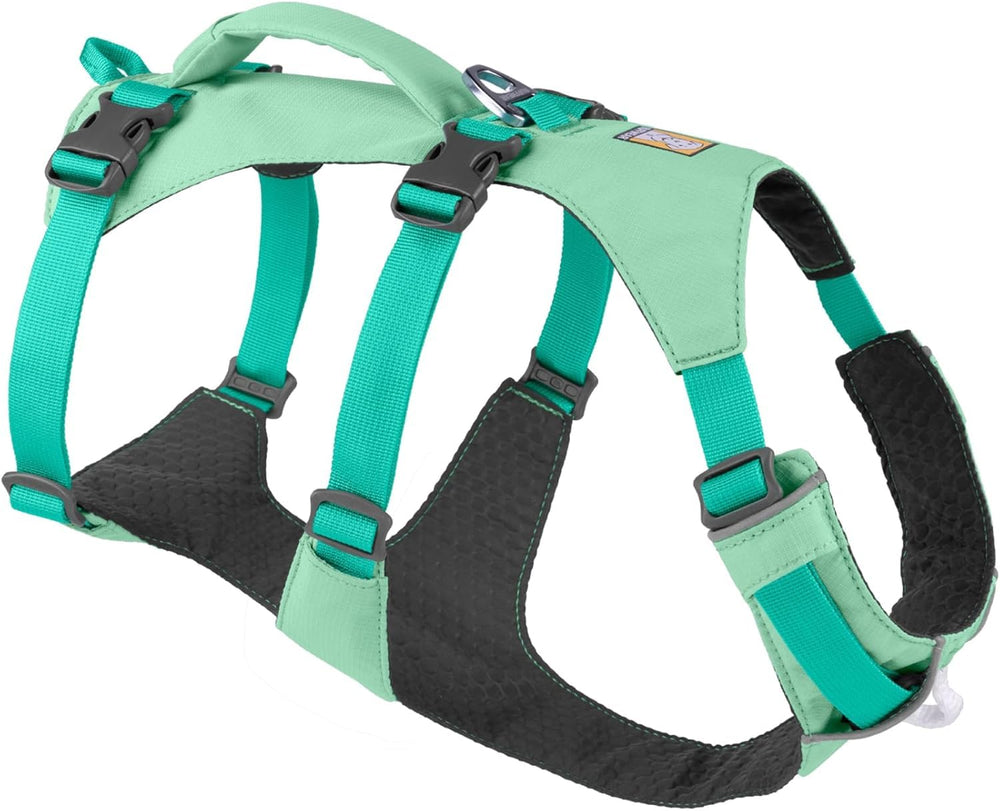 Ruffwear Flagline: arnés ligero y reflectante para paseos seguros.