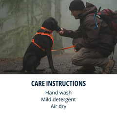 Ruffwear Front Range ajuste de cuatro puntos para cuerpos variados.