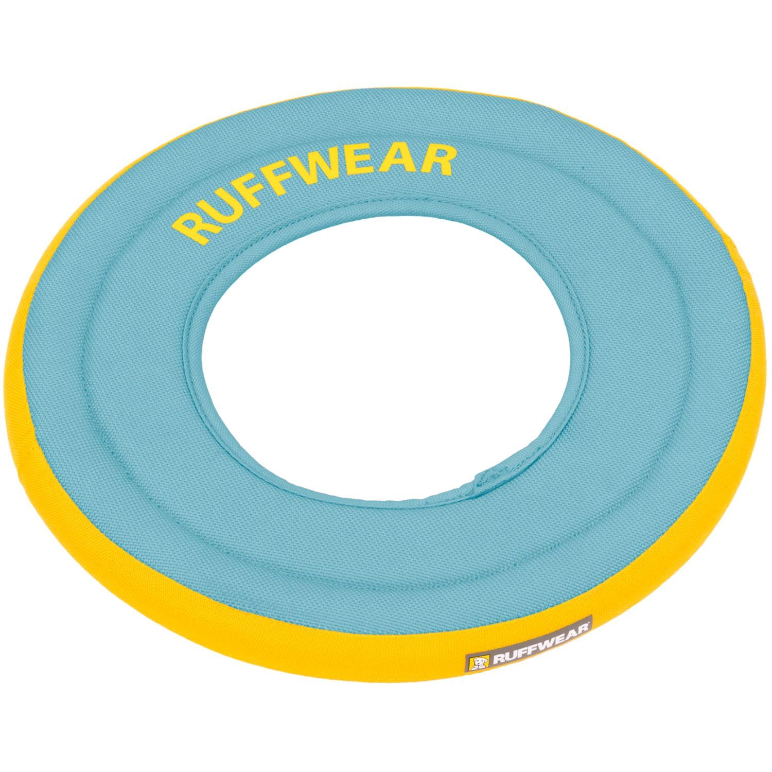 Ruffwear Hydro Plane Frisbee flota en agua y facilita el juego acuático