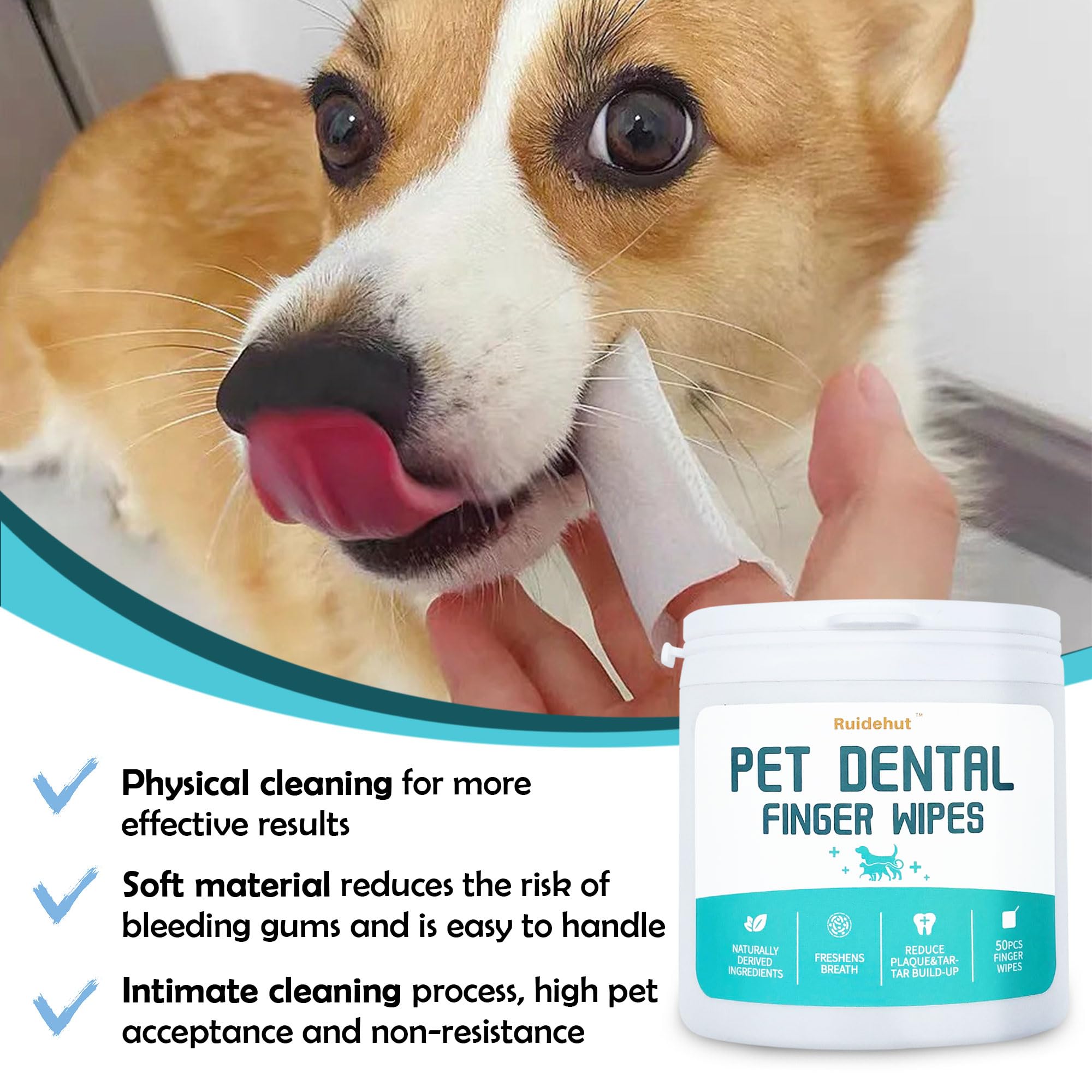 Diseño práctico Ruidehut facilita el cuidado dental diario.