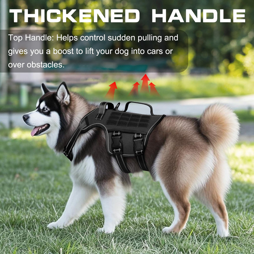 RunFido arnés-perro-grande cómodo y resistente para caminatas largas.