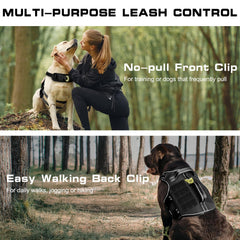 RunFido sistema-Molle en arnés para accesorios de adiestramiento.