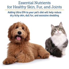 Rx Vitamins Ultra EFA Omega-3 apoyo para corazón y cerebro de mascotas.