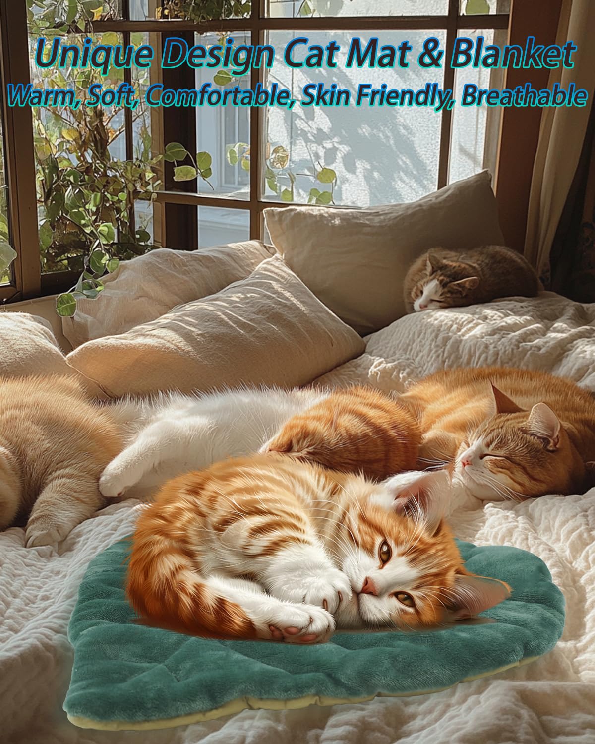 Rzxlszy almohadilla para gato para jaula domestica descanso seguro