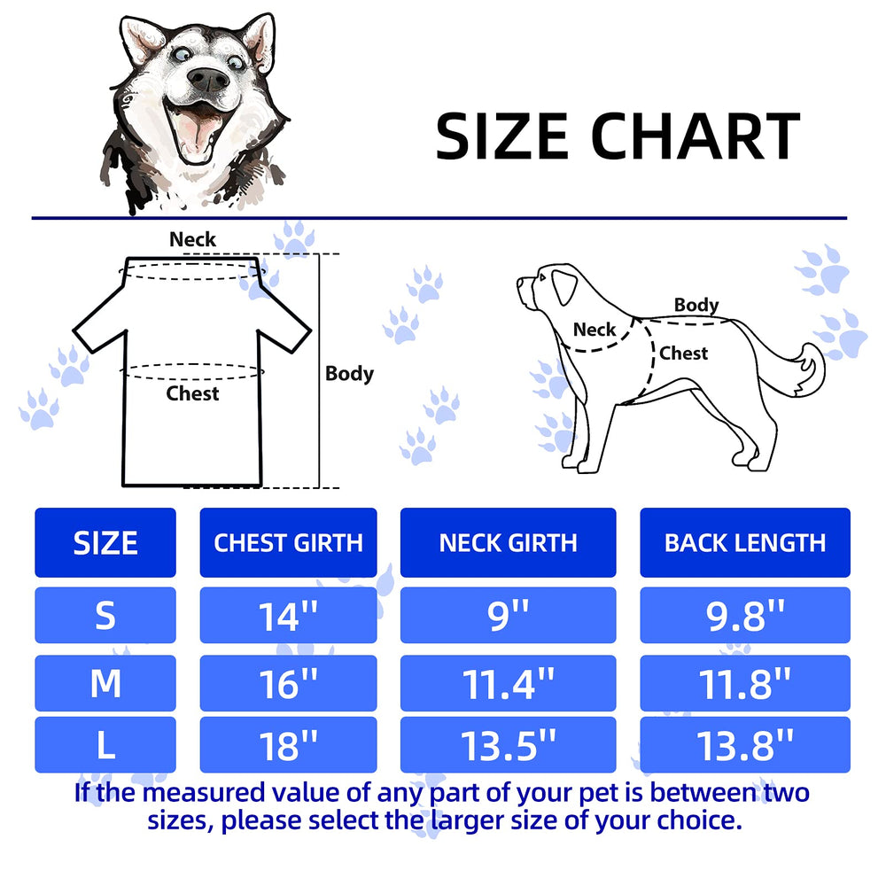 Camiseta Saintrygo para perros con letras divertidas para salidas