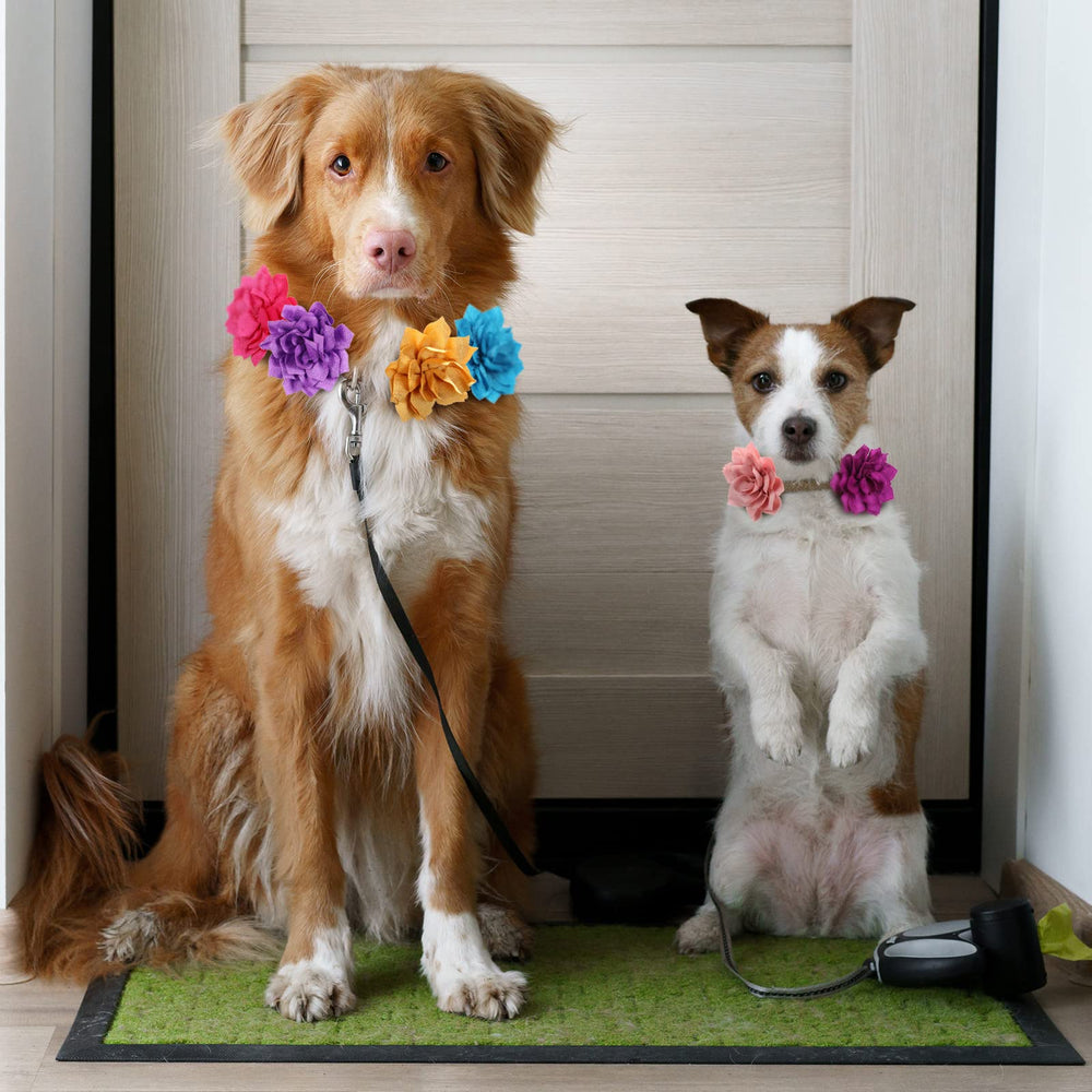 Saintrygo accesorios florales para perros y gatos, fáciles de poner.