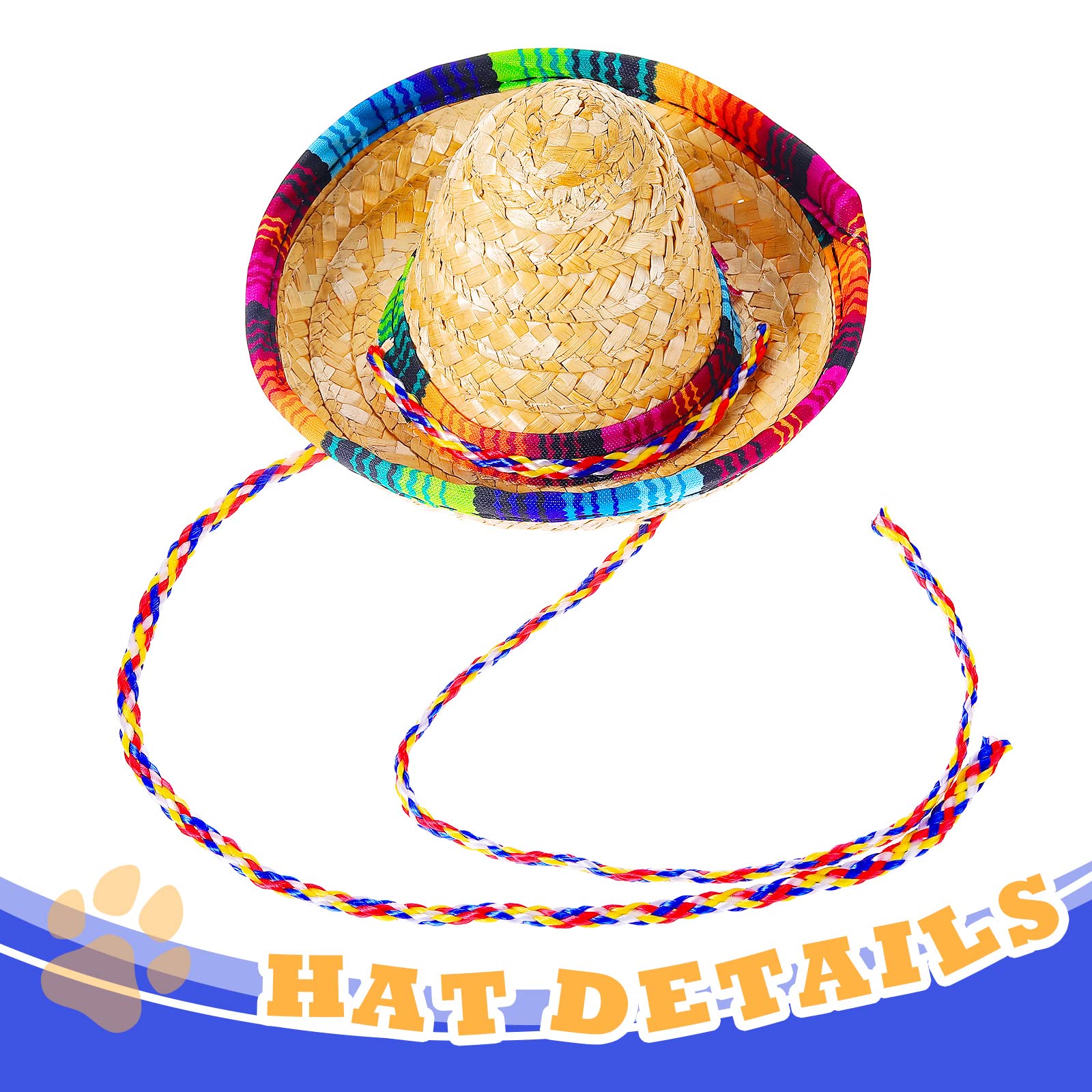 Detalle de accesorios para mascota Saintrygo, regalo festivo para cumpleaños.