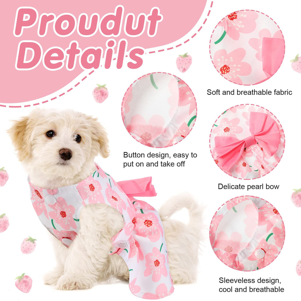 Prenda canina Saintrygo con lazo en la cintura y detalle elegante.