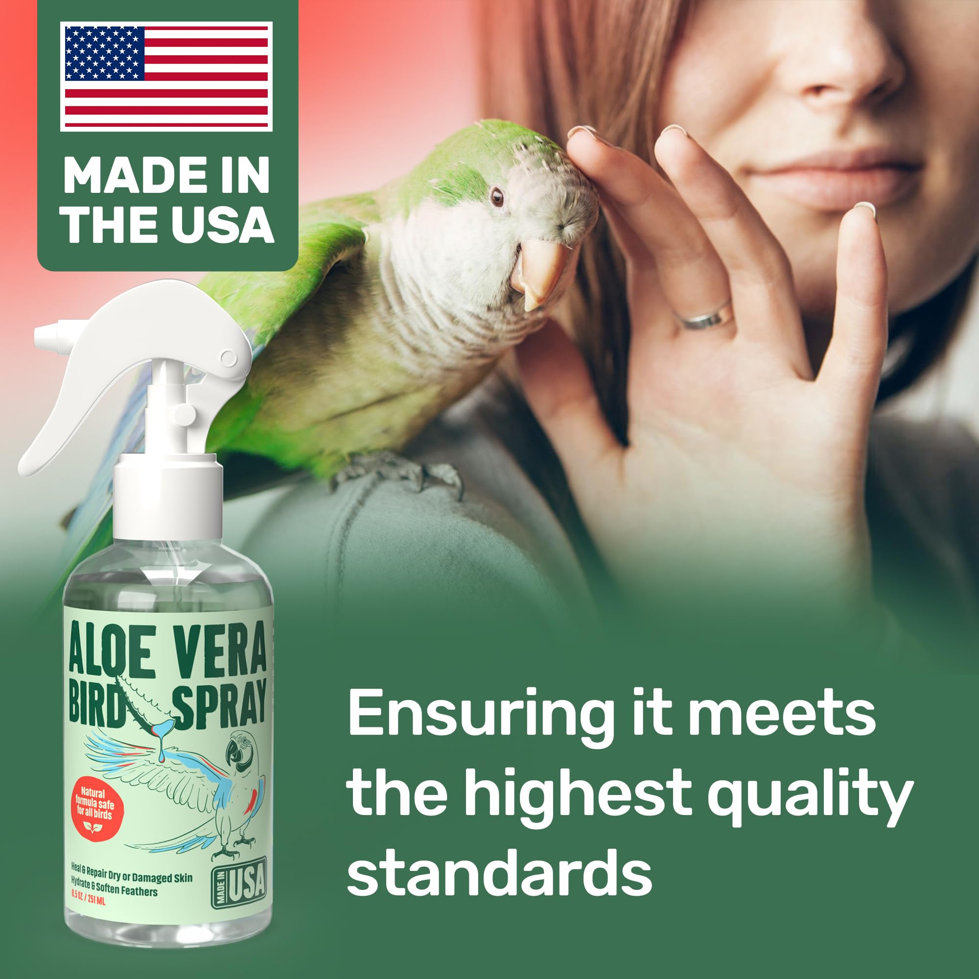Samorillo hecho en eeuu, alta calidad para aves