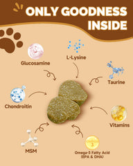 SANTKOL shiitake para perros, antioxidantes y apoyo digestivo suave.