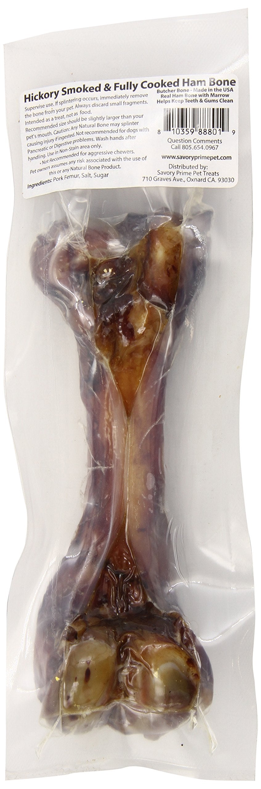 Savory Prime detalle de médula en el hueso, ideal para masticación y juego.