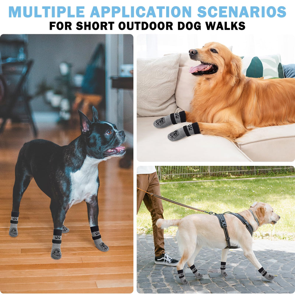 SCENEREAL calcetines para perro, diseño divertido que añade estilo y confort.