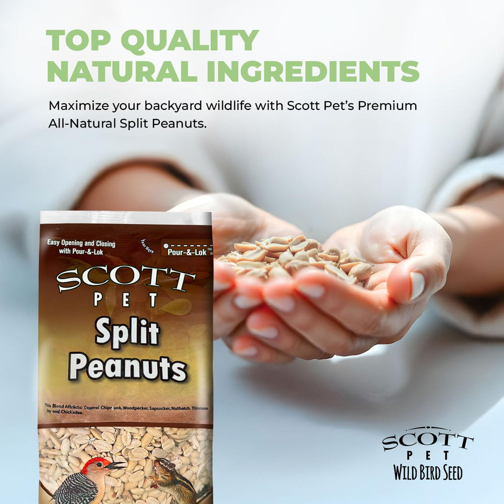Scott Pet cacahuates, producción en EE. UU., 8 lb.