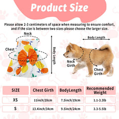 Vestido para perro con lazo floral de Sdfvsdg, añade encanto diario